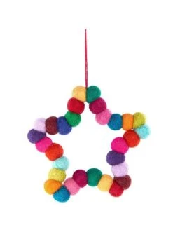 Neu ❤️ Weihnachten Butlers 4x Anhänger Stern Ø9cm HANG ON In Bunt Günstig Kaufen 👍