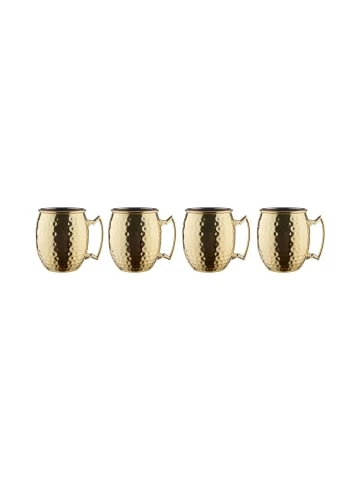Coupon 🥰 Küche Butlers 4x Becher Gehämmert 470ml MOSCOW MULE In Gold Günstig Kaufen 🛒 3 Coupon 🥰 Küche Butlers 4x Becher Gehämmert 470ml MOSCOW MULE In Gold Günstig Kaufen 🛒