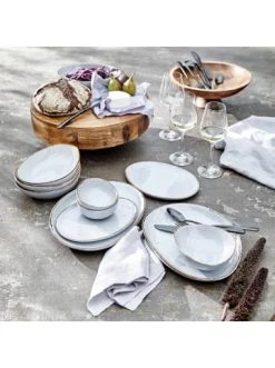 Brandneu 🌟 Küche Butlers 4x Frühstücksteller FINCA In Grau Günstig Kaufen 🎉 -BUTLERS Verkäufe butlers 4x fruhstucksteller finca in grau 1