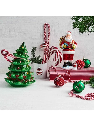Blitzangebot 😀 Weihnachten Butlers 4x Glaskugel "Candy Canes" Ø8cm HANG ON In Grün Günstig Kaufen 🔔 4 Blitzangebot 😀 Weihnachten Butlers 4x Glaskugel "Candy Canes" Ø8cm HANG ON In Grün Günstig Kaufen 🔔 – Bild 2