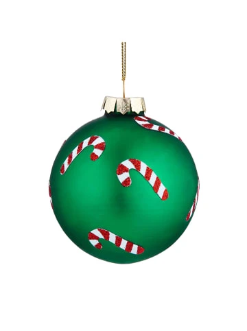 Blitzangebot 😀 Weihnachten Butlers 4x Glaskugel "Candy Canes" Ø8cm HANG ON In Grün Günstig Kaufen 🔔 3 Blitzangebot 😀 Weihnachten Butlers 4x Glaskugel "Candy Canes" Ø8cm HANG ON In Grün Günstig Kaufen 🔔