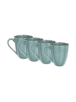 Angebote 🧨 Küche Butlers 4x Tasse 300ml FINCA In Blau Günstig Kaufen 🔔