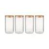 Billig 😉 Küche Butlers 4x Vorratsgläser 1750ml WOODLOCK In Transparent Günstig Kaufen 🎉 -BUTLERS Verkäufe butlers 4x vorratsglaser 1750ml woodlock in transparent