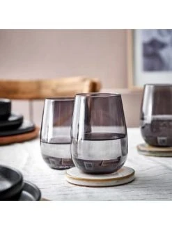 Blitzangebot 😍 Küche Butlers 6x Gläser Mit Farbverlauf 590ml CALICO In Grau Günstig Kaufen 🌟 -BUTLERS Verkäufe butlers 6x glaser mit farbverlauf 590ml calico in grau 1