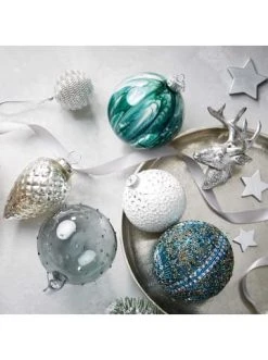 Coupon ✨ Weihnachten Butlers 6x Glaskugel Ornament Ø8cm HANG ON In Weiß Günstig Kaufen 🌟 -BUTLERS Verkäufe butlers 6x glaskugel ornament o8cm hang on in weiss 1