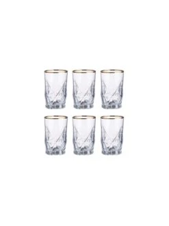 Aktion ✔️ Küche Butlers 6x Schnapsgläser 110ml UPSCALE In Transparent-Gold Günstig Kaufen 😉
