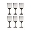 Schlussverkauf ✔️ Küche Butlers 6x Weingläser 390ml VENICE In Grau Günstig Kaufen 🧨 -BUTLERS Verkäufe butlers 6x weinglaser 390ml venice in grau