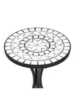 Beste Bewertungen von 😉 Garten & Balkon Butlers Beistelltisch PALAZZO In Weiß-Schwarz Günstig Kaufen 🌟 -BUTLERS Verkäufe butlers beistelltisch palazzo in weiss schwarz 2