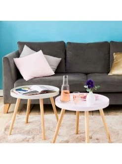 Budget ⭐ Möbel Butlers Beistelltisch SWING TIME In Weiß Günstig Kaufen ✨ -BUTLERS Verkäufe butlers beistelltisch swing time in weiss 4