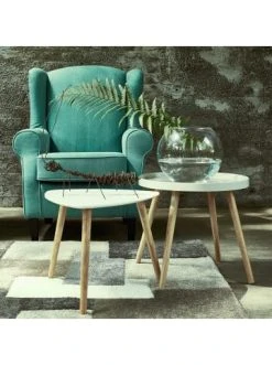 Budget ⭐ Möbel Butlers Beistelltisch SWING TIME In Weiß Günstig Kaufen ✨ -BUTLERS Verkäufe butlers beistelltisch swing time in weiss 6