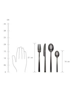 Bestes Angebot 😍 Küche Butlers Besteck-Set 16-tlg. Spülmaschinengeeignet NEW BASIC In Schwarz Günstig Kaufen 🧨 7 Bestes Angebot 😍 Küche Butlers Besteck-Set 16-tlg. Spülmaschinengeeignet NEW BASIC In Schwarz Günstig Kaufen 🧨 -BUTLERS Verkäufe butlers besteck set 16 tlg spulmaschinengeeignet new basic in schwarz 2