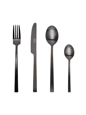 Bestes Angebot 😍 Küche Butlers Besteck-Set 16-tlg. Spülmaschinengeeignet NEW BASIC In Schwarz Günstig Kaufen 🧨 3 Bestes Angebot 😍 Küche Butlers Besteck-Set 16-tlg. Spülmaschinengeeignet NEW BASIC In Schwarz Günstig Kaufen 🧨