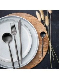 Rabatt 🔔 Küche Butlers Besteck-Set 4-tlg. Matt STILETTO In Schwarz Günstig Kaufen 🎁 -BUTLERS Verkäufe butlers besteck set 4 tlg matt stiletto in schwarz 1