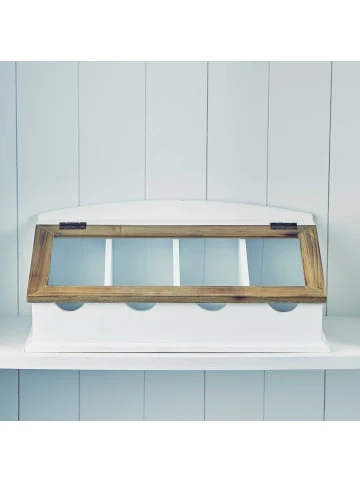 Schlussverkauf 🌟 Küche Butlers Besteckkasten Mit Glasdeckel CAMPAGNE In Weiß Günstig Kaufen ✨ 5 Schlussverkauf 🌟 Küche Butlers Besteckkasten Mit Glasdeckel CAMPAGNE In Weiß Günstig Kaufen ✨ – Bild 3