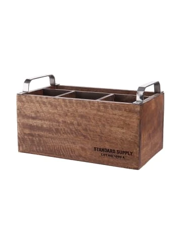 Schlussverkauf ⌛ Küche Butlers Besteckträger L 24 X B 14cm STANDARD SUPPLY In Braun Günstig Kaufen 🛒 7 Schlussverkauf ⌛ Küche Butlers Besteckträger L 24 X B 14cm STANDARD SUPPLY In Braun Günstig Kaufen 🛒 – Bild 5