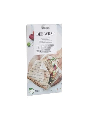 Großhandel 🎉 Küche Butlers Bienenwachstücher Make Love 2er-Set BEE WRAP In Natur Günstig Kaufen 🧨 5 Großhandel 🎉 Küche Butlers Bienenwachstücher Make Love 2er-Set BEE WRAP In Natur Günstig Kaufen 🧨 – Bild 3