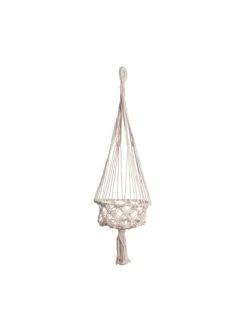 Aktion 🎁 Dekoration Butlers Blumenampel MACRAMÉ In Creme Günstig Kaufen 🧨