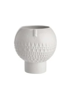 Angebote 😉 Dekoration Butlers Blumentopf Mit Gesicht Höhe18cm ARTIST In Weiß Günstig Kaufen 🔥