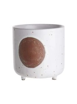 Auslauf 🥰 Dekoration Butlers Blumentopf Ø14cm DOT In Creme Günstig Kaufen 🔥