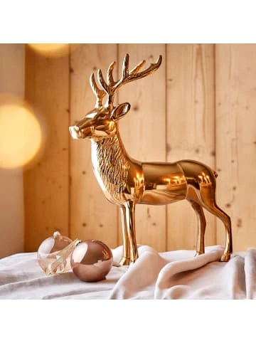 Besorgen 🤩 Dekoration Butlers Deko Hirsch Höhe 37cm STALLONE In Gold Günstig Kaufen 👍 4 Besorgen 🤩 Dekoration Butlers Deko Hirsch Höhe 37cm STALLONE In Gold Günstig Kaufen 👍 – Bild 2