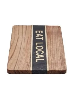 Bestes Angebot 👏 Dekoration Butlers Deko Holzbrett L 30 X B 18cm EAT LOCAL In Braun Günstig Kaufen 😀 -BUTLERS Verkäufe butlers deko holzbrett l 30 x b 18cm eat local in braun 1