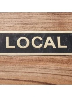 Bestes Angebot 👏 Dekoration Butlers Deko Holzbrett L 30 X B 18cm EAT LOCAL In Braun Günstig Kaufen 😀 -BUTLERS Verkäufe butlers deko holzbrett l 30 x b 18cm eat local in braun 6