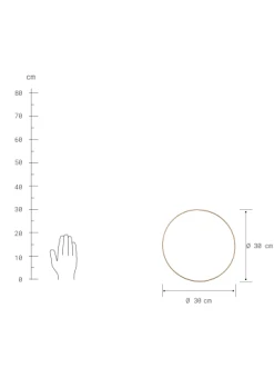 Coupon 🔥 Dekoration Butlers Deko-Ring Ø30cm LUNA In Gold Günstig Kaufen 🎁 -BUTLERS Verkäufe butlers deko ring o30cm luna in gold 1