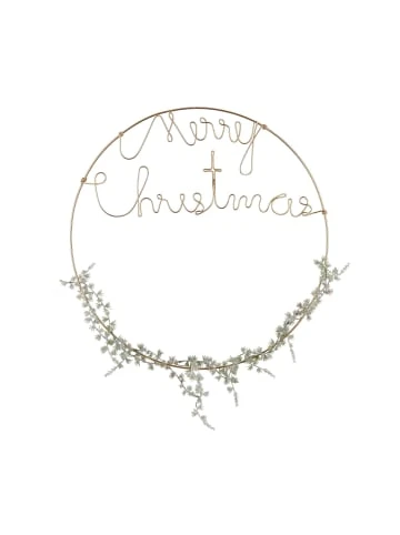 Angebote 😀 Weihnachten Butlers Deko-Ring Ø50cm MERRY 🎄 CHRISTMAS In Gold Günstig Kaufen 🤩 5 Angebote 😀 Weihnachten Butlers Deko-Ring Ø50cm MERRY 🎄 CHRISTMAS In Gold Günstig Kaufen 🤩 – Bild 3