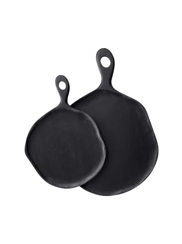 Bester Verkauf 🔥 Dekoration Butlers Deko-Teller Mit Griff Organisch L 34 X B 24cm MANGO DAYS In Schwarz Günstig Kaufen ✨ 7 Bester Verkauf 🔥 Dekoration Butlers Deko-Teller Mit Griff Organisch L 34 X B 24cm MANGO DAYS In Schwarz Günstig Kaufen ✨ – Bild 5