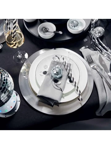 Großhandel 🤩 Dekoration Butlers Deko-Teller Ø35cm PIATTO In Silber Günstig Kaufen 🥰 8 Großhandel 🤩 Dekoration Butlers Deko-Teller Ø35cm PIATTO In Silber Günstig Kaufen 🥰 – Bild 6