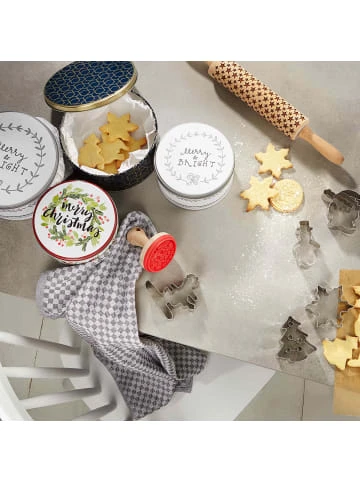 Blitzangebot ✔️ Küche Butlers Dose Grafisch Ø17cm COOKIE JAR In Blau Günstig Kaufen 😀 4 Blitzangebot ✔️ Küche Butlers Dose Grafisch Ø17cm COOKIE JAR In Blau Günstig Kaufen 😀 – Bild 2