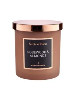 Schlussverkauf ✔️ Dekoration Butlers Duftkerze Rosewood & Almond Mit Sojawachs SCENTS OF HOME In Braun-Bronze Günstig Kaufen 🎁