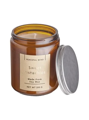 Großhandel 🛒 Dekoration Butlers Duftkerze Sweet Pistachios Mit Sojawachs PEACEFUL MIND In Braun-Silber Günstig Kaufen 🛒 4 Großhandel 🛒 Dekoration Butlers Duftkerze Sweet Pistachios Mit Sojawachs PEACEFUL MIND In Braun-Silber Günstig Kaufen 🛒 – Bild 2