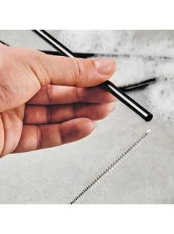 Bester Verkauf 😍 Küche Butlers Edelstahltrinkhalme Mit Bürste MANHATTAN LOUNGE In Schwarz Günstig Kaufen ⌛ 8 Bester Verkauf 😍 Küche Butlers Edelstahltrinkhalme Mit Bürste MANHATTAN LOUNGE In Schwarz Günstig Kaufen ⌛ -BUTLERS Verkäufe butlers edelstahltrinkhalme mit burste manhattan lounge in schwarz 2