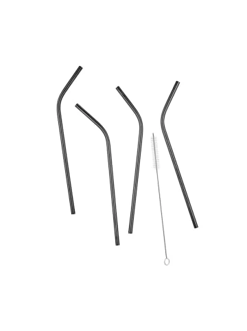 Bester Verkauf 😍 Küche Butlers Edelstahltrinkhalme Mit Bürste MANHATTAN LOUNGE In Schwarz Günstig Kaufen ⌛ 3 Bester Verkauf 😍 Küche Butlers Edelstahltrinkhalme Mit Bürste MANHATTAN LOUNGE In Schwarz Günstig Kaufen ⌛