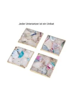 Bester Verkauf 🌟 Küche Butlers Edelsteinuntersetzer Quadratisch 10x10cm CRYSTAL In Bunt-Gold Günstig Kaufen 👏 -BUTLERS Verkäufe butlers edelsteinuntersetzer quadratisch 10x10cm crystal in bunt gold 2