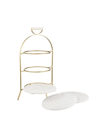 Angebote 🥰 Küche Butlers Etagere 3-stufig Höhe 65cm MARBLE In Weiß Günstig Kaufen 😍 6 Angebote 🥰 Küche Butlers Etagere 3-stufig Höhe 65cm MARBLE In Weiß Günstig Kaufen 😍 – Bild 4