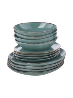 Beste Bewertungen von 🎉 Küche Butlers Geschirr-Set 12-tlg. FINCA In Blau Günstig Kaufen 🥰