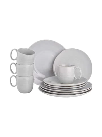 Auslauf 🎉 Küche Butlers Geschirr-Set 12-tlg. MANOR In Hellgrau Günstig Kaufen ⭐ 3 Auslauf 🎉 Küche Butlers Geschirr-Set 12-tlg. MANOR In Hellgrau Günstig Kaufen ⭐