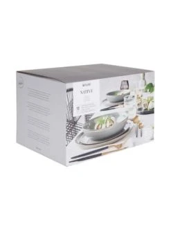 Billig 😀 Küche Butlers Geschirr-Set 12-tlg. NATIVE In Grau Günstig Kaufen 😉 -BUTLERS Verkäufe butlers geschirr set 12 tlg native in grau 2