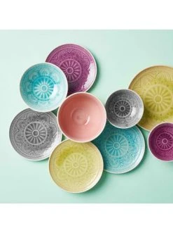 Blitzangebot 🎁 Küche Butlers Geschirr-Set 12-tlg. SUMATRA In Grau Günstig Kaufen ⭐ -BUTLERS Verkäufe butlers geschirr set 12 tlg sumatra in grau 7