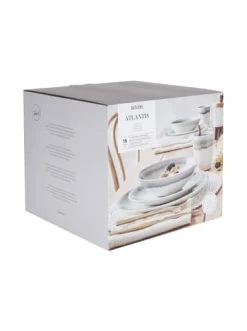 Budget ✨ Küche Butlers Geschirr-Set 16-tlg. ATLANTIS In Grau Günstig Kaufen 😍 -BUTLERS Verkäufe butlers geschirr set 16 tlg atlantis in grau 2