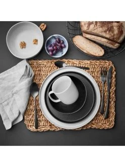 Besorgen ✨ Küche Butlers Geschirr-Set 16-tlg. CASA NOVA In Grau Günstig Kaufen 🤩 -BUTLERS Verkäufe butlers geschirr set 16 tlg casa nova in grau 16