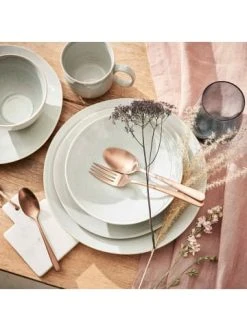 Budget 😀 Küche Butlers Geschirr-Set 16-tlg. MANOR In Hellgrau Günstig Kaufen ⭐ -BUTLERS Verkäufe butlers geschirr set 16 tlg manor in hellgrau 24