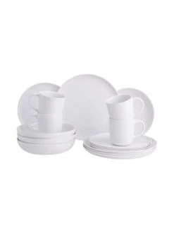 Budget 👏 Küche Butlers Geschirr-Set 16-tlg. NATIVE In Weiß Günstig Kaufen 😍