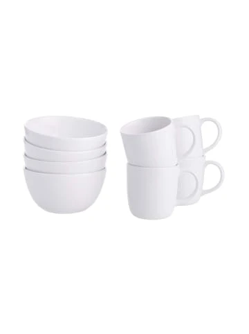 Budget ❤️ Küche Butlers Geschirr-Set 8-tlg. NATIVE In Weiß Günstig Kaufen ✔️ 3 Budget ❤️ Küche Butlers Geschirr-Set 8-tlg. NATIVE In Weiß Günstig Kaufen ✔️