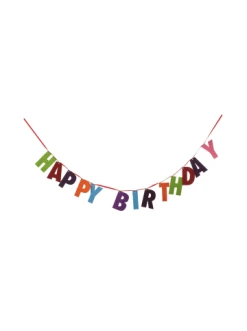 Besorgen ⌛ Büro-, Schulbedarf & Kreativbedarf Butlers Girlande Filz "Happy 🥳 Birthday" Länge 143cm PARTY In Bunt Günstig Kaufen ⭐