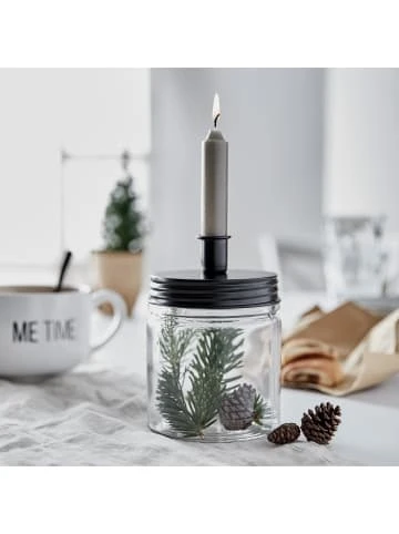 Rabatt 👍 Dekoration Butlers Glas Mit Kerzenhalter Höhe 15cm CANDLE JAR In Schwarz Günstig Kaufen ❤️ 4 Rabatt 👍 Dekoration Butlers Glas Mit Kerzenhalter Höhe 15cm CANDLE JAR In Schwarz Günstig Kaufen ❤️ – Bild 2