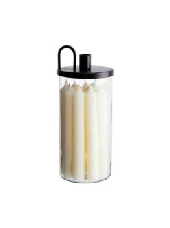 Schlussverkauf 👏 Dekoration Butlers Glas Mit Kerzenhalter Höhe 25cm CANDLE JAR In Schwarz Günstig Kaufen 🧨 -BUTLERS Verkäufe butlers glas mit kerzenhalter hohe 25cm candle jar in schwarz 5