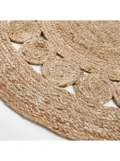 Besorgen 🛒 Heimtextilien Butlers Hanf-Teppich Mit Lochmuster Ø110cm ALL NATURE In Natur Günstig Kaufen 🥰 -BUTLERS Verkäufe butlers hanf teppich mit lochmuster o110cm all nature in natur 3